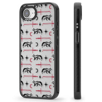 Motif renard et lame