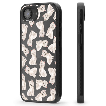 Motif de chien Westie