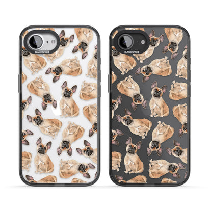 French Bulldog Watercolour Pattern