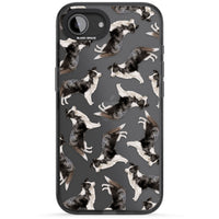 Border Collie Pattern Watercolour