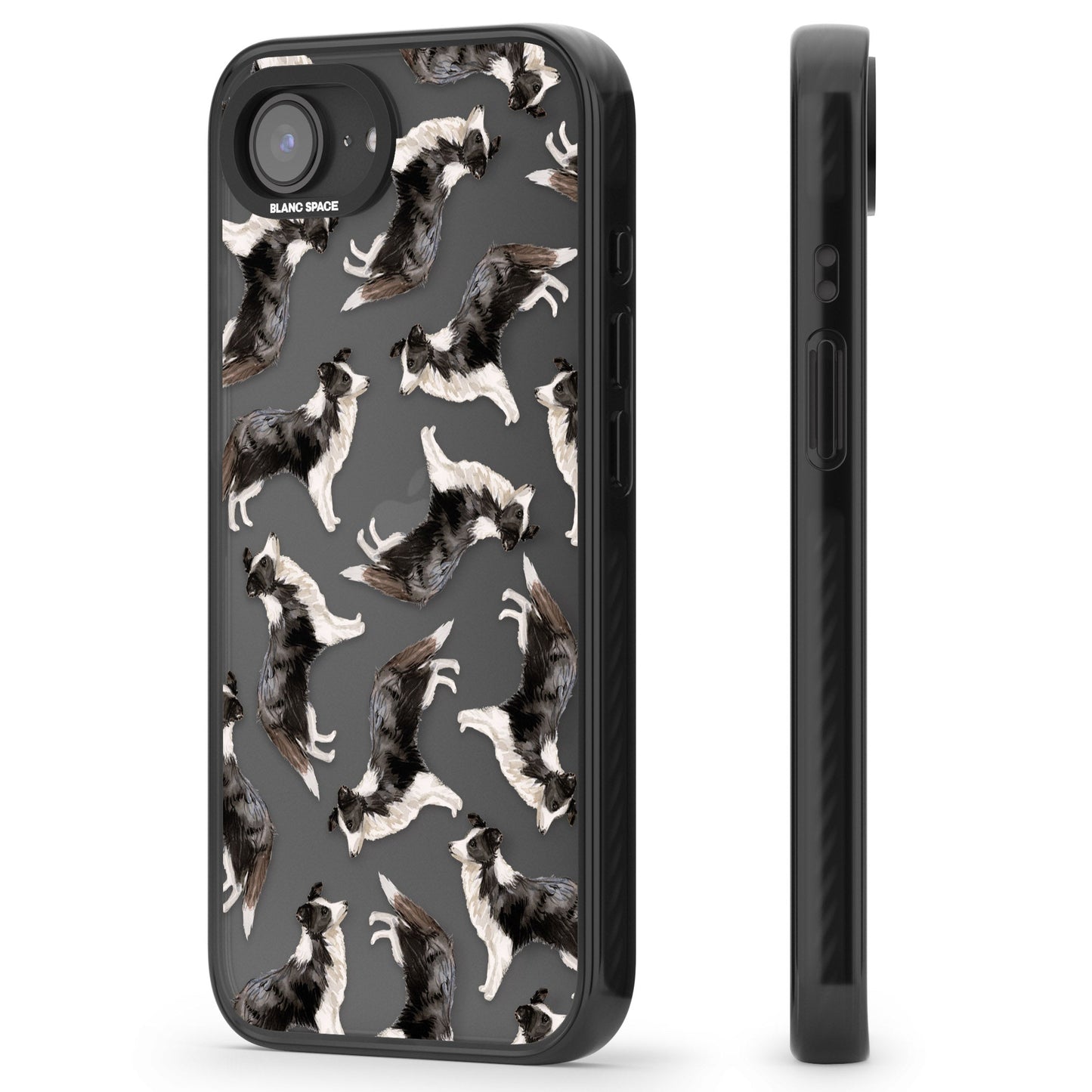 Border Collie Pattern Watercolour