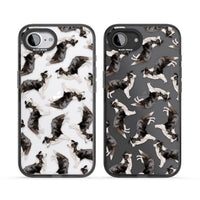 Border Collie Pattern Watercolour