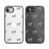 Motif de chien dalmatien