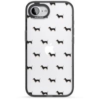 Dachshund Pattern Clear