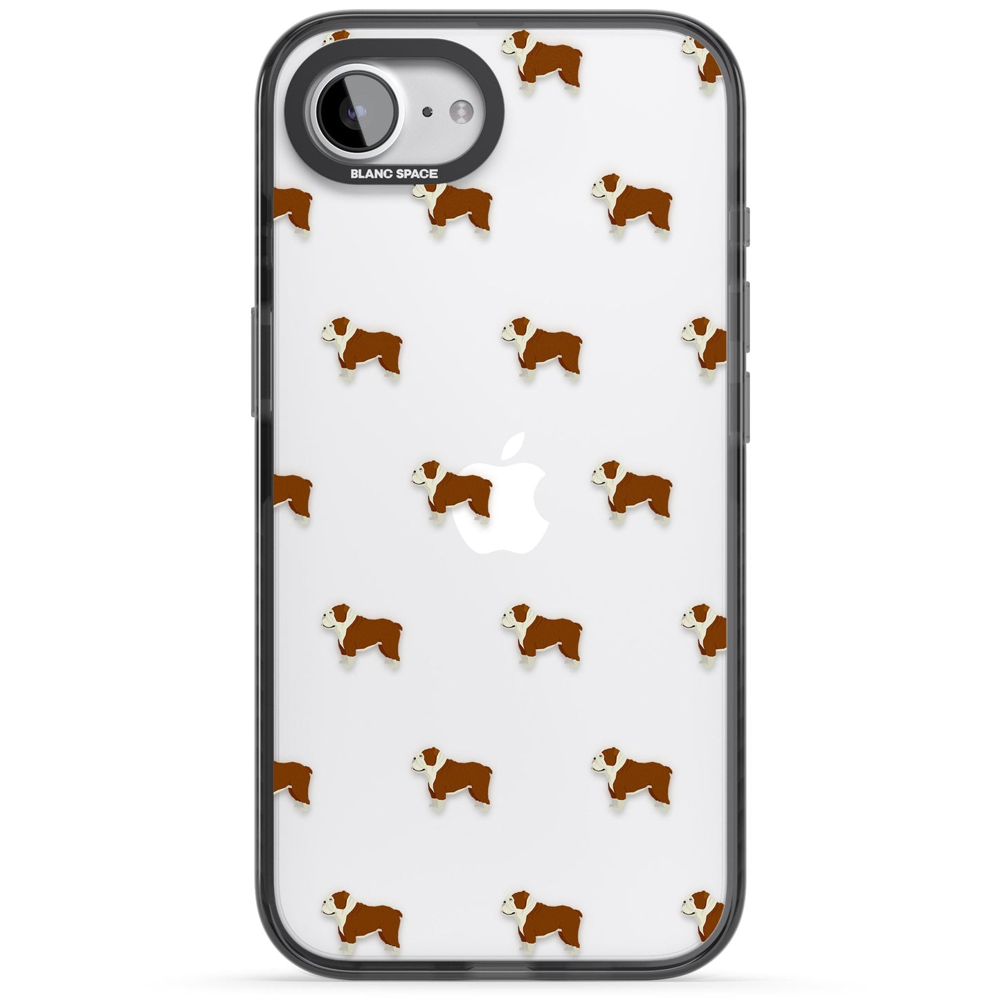 Motif bouledogue clair