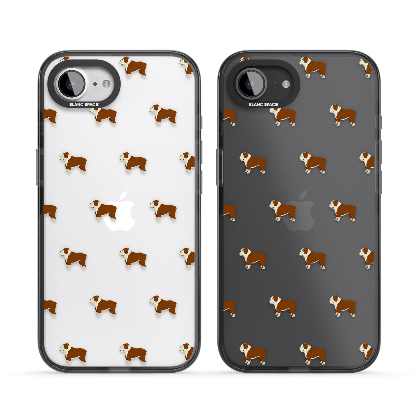 Motif bouledogue clair