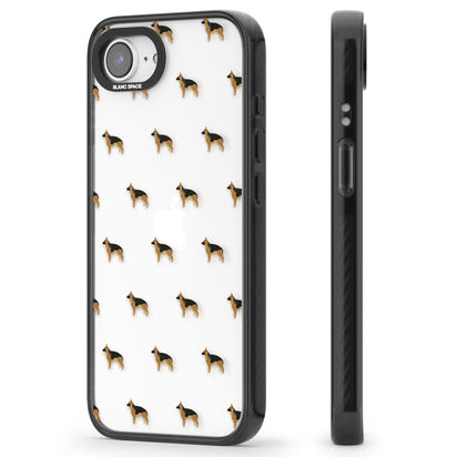 German Shepherd Pattern Clear