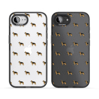 German Shepherd Pattern Clear