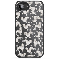 Pudel-Aquarellmuster