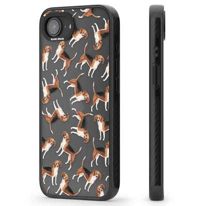 Beagle Watercolor Pattern