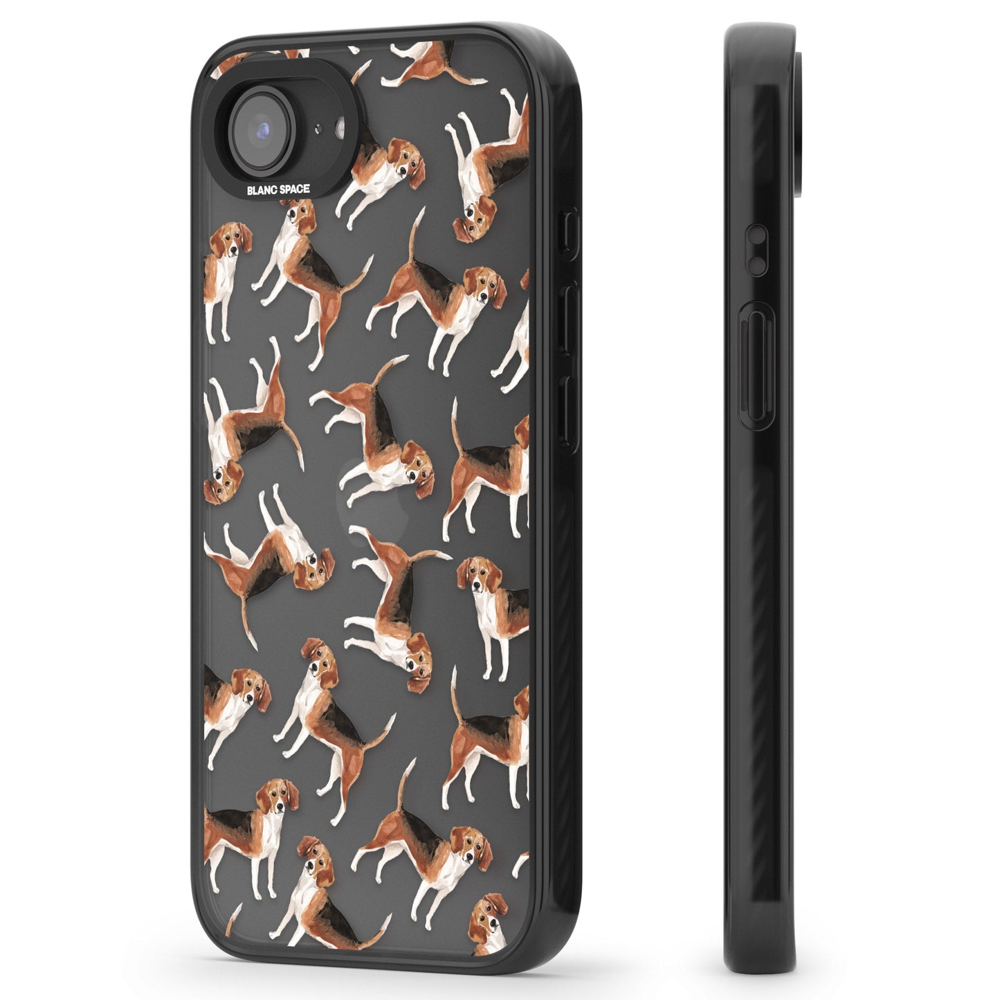 Beagle Watercolor Pattern