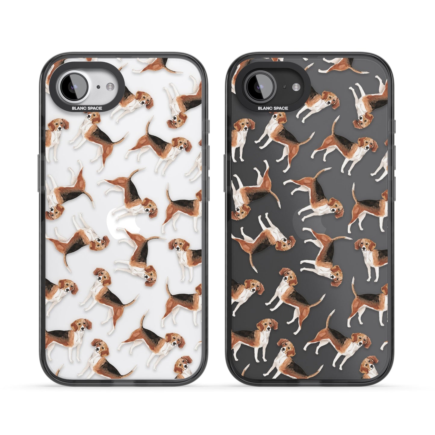 Beagle Watercolor Pattern