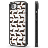 Dachshund Pattern Black Tan