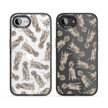 Weimaraner Watercolor Dog