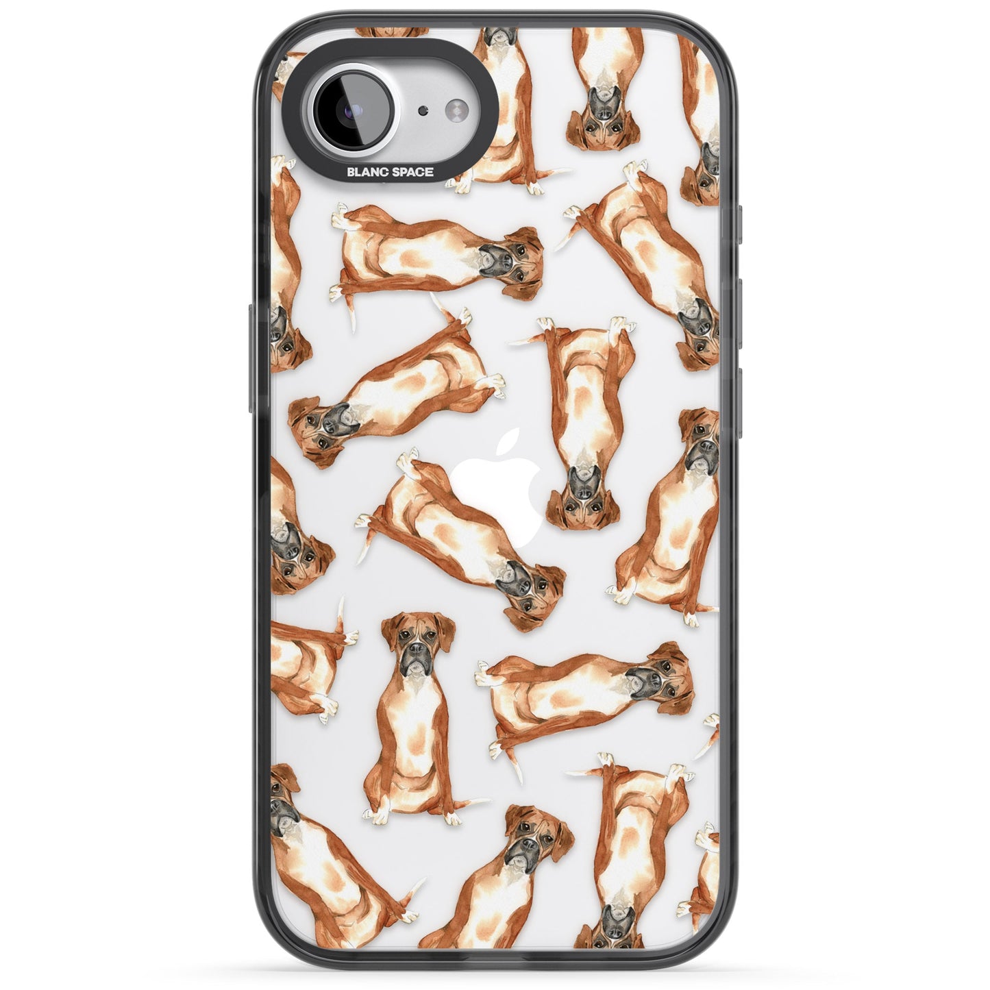 Boxer-Aquarell-Hundemuster