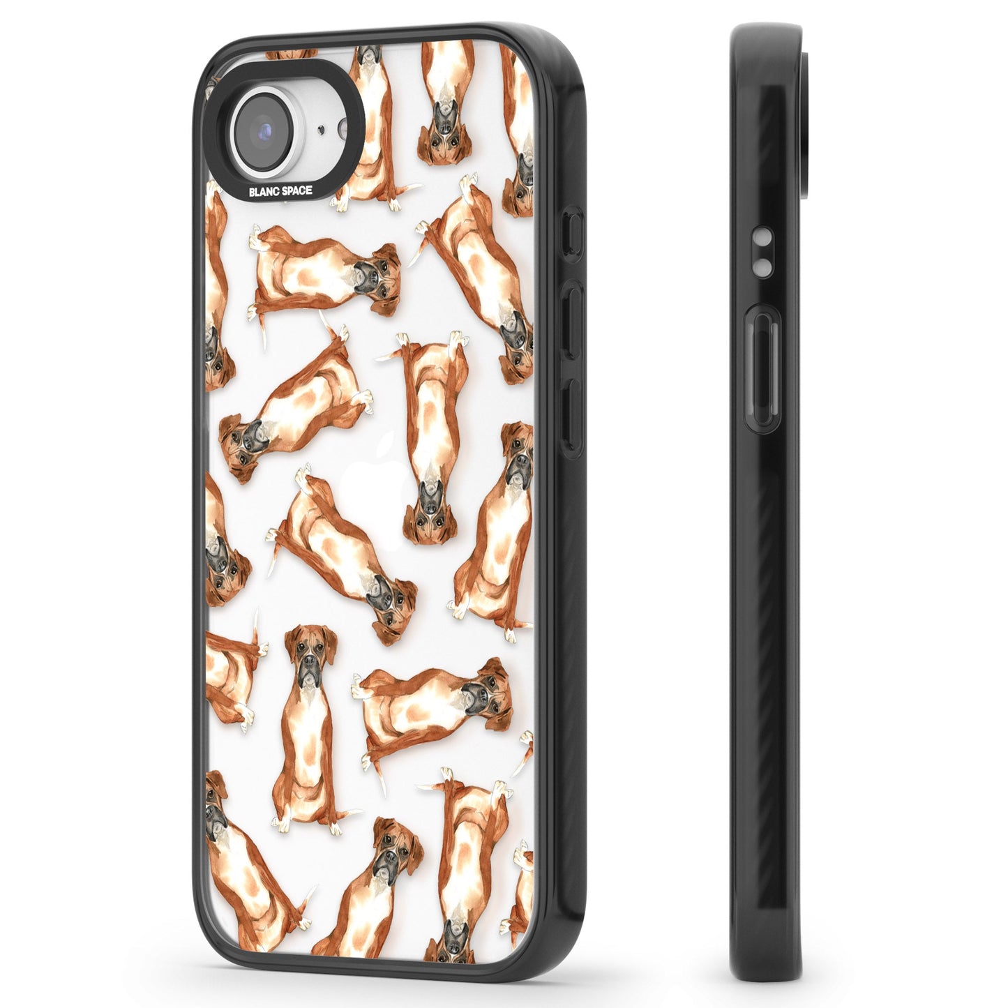 Boxer-Aquarell-Hundemuster