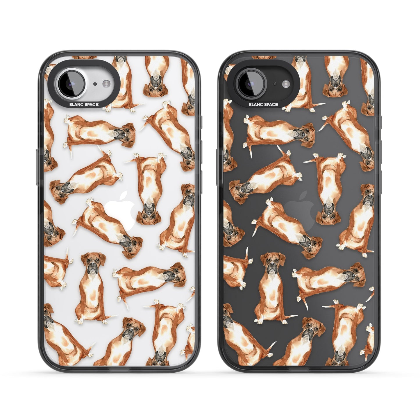 Boxer-Aquarell-Hundemuster