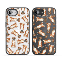 Boxer-Aquarell-Hundemuster