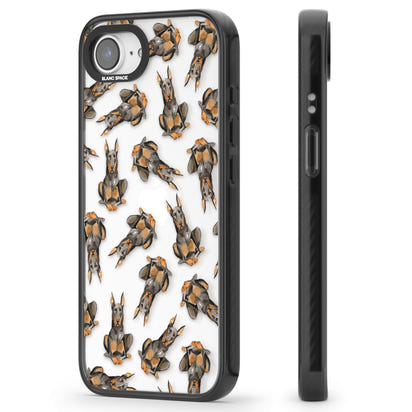 Doberman Watercolor Dog