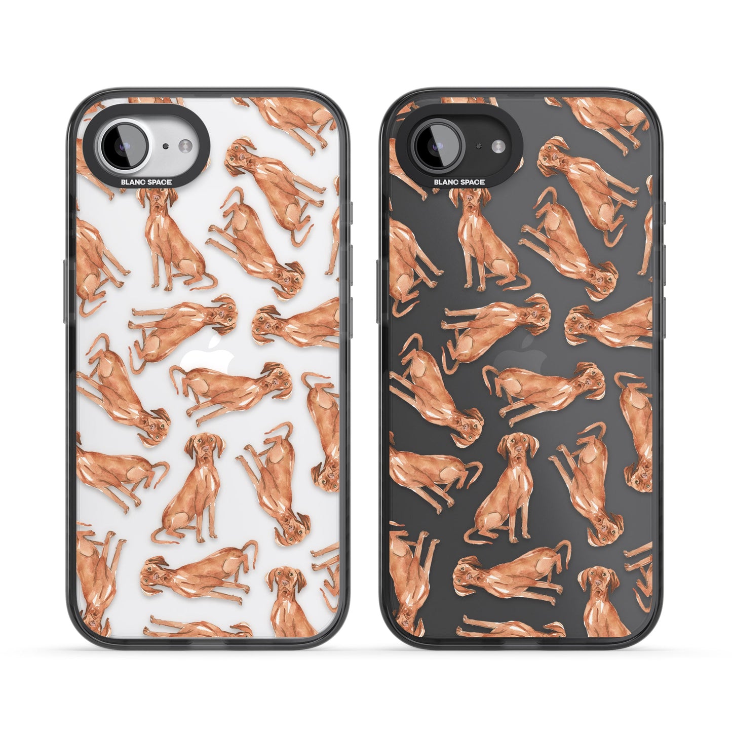 Hungarian Vizsla Watercolor Pattern