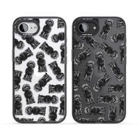 Black Cockapoo Watercolor