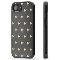 Tan Labrador Dog Pattern