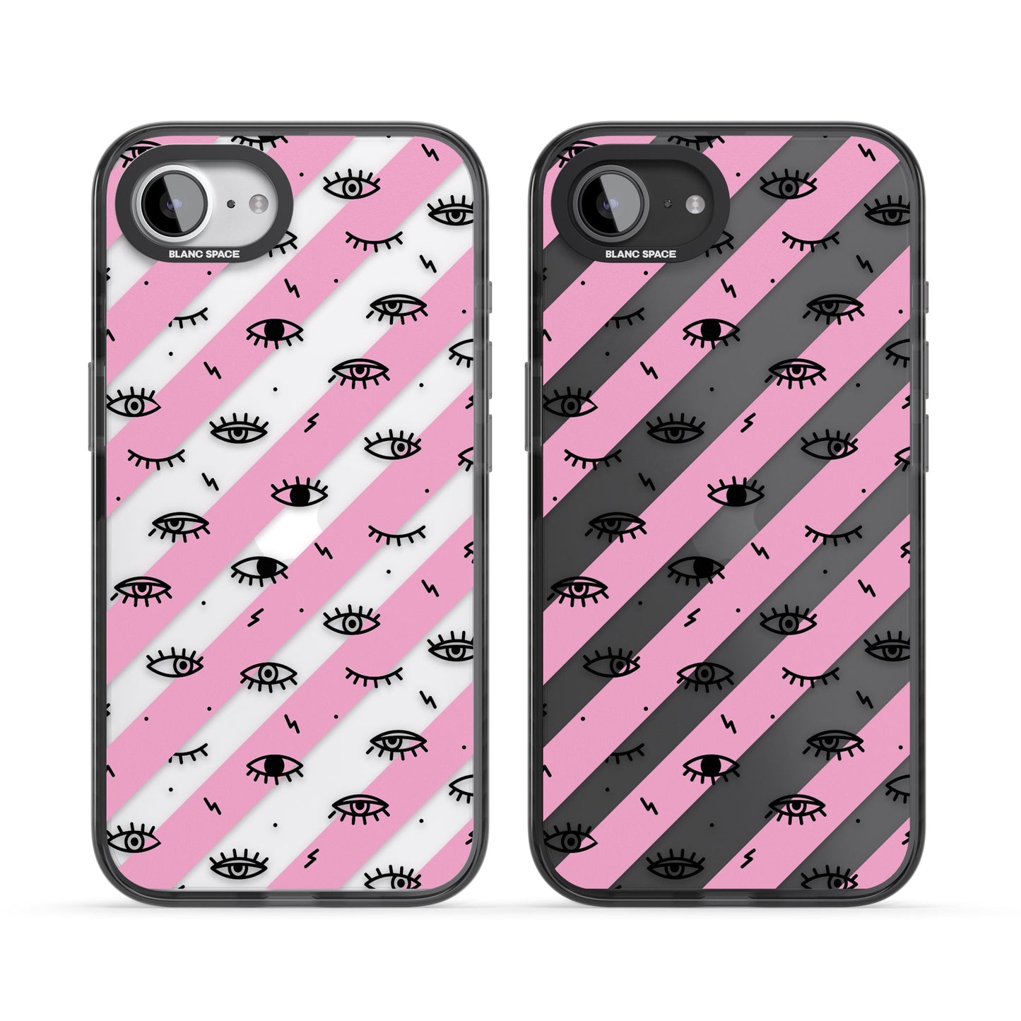 Pink Stripe Eyes