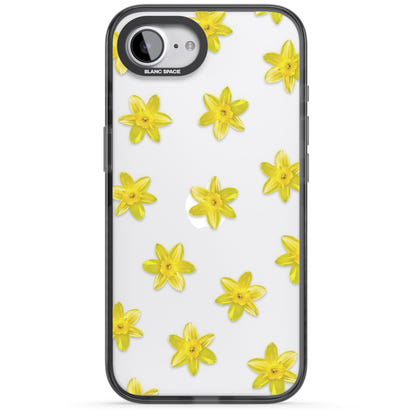 Daffodils Transparent Pattern