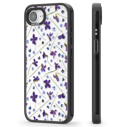 Pressed Violet Flower