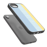 Abstract Grid Blue & Yellow