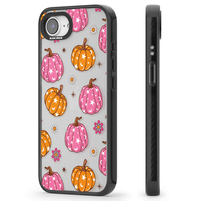 Motif de citrouilles Fleurs et Étoiles