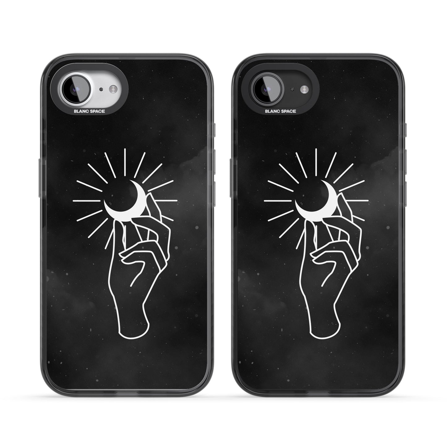 Hand Holding Celestial Moon