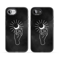 Hand Holding Celestial Moon