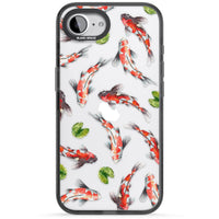 Aquarelle de poissons koi