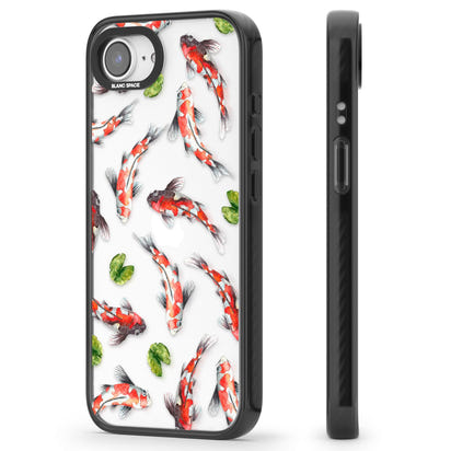 Aquarelle de poissons koi