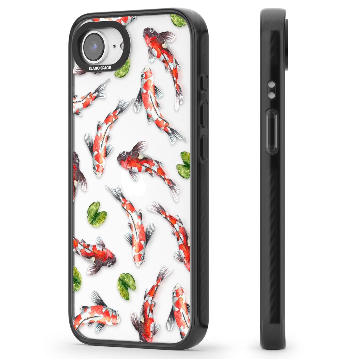 Aquarelle de poissons koi