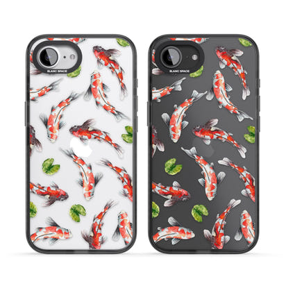 Aquarelle de poissons koi