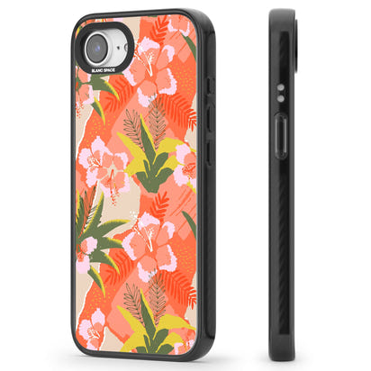 Hawaiian Flowers Abstract Pattern