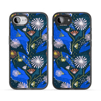 Dark Botanicals Abstract Pattern