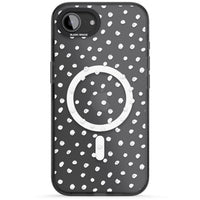 Messy White Dot Pattern