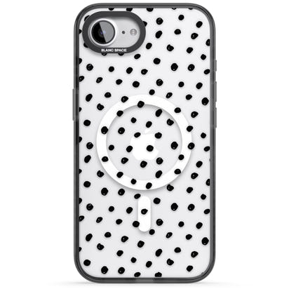 Messy Black Dot Pattern