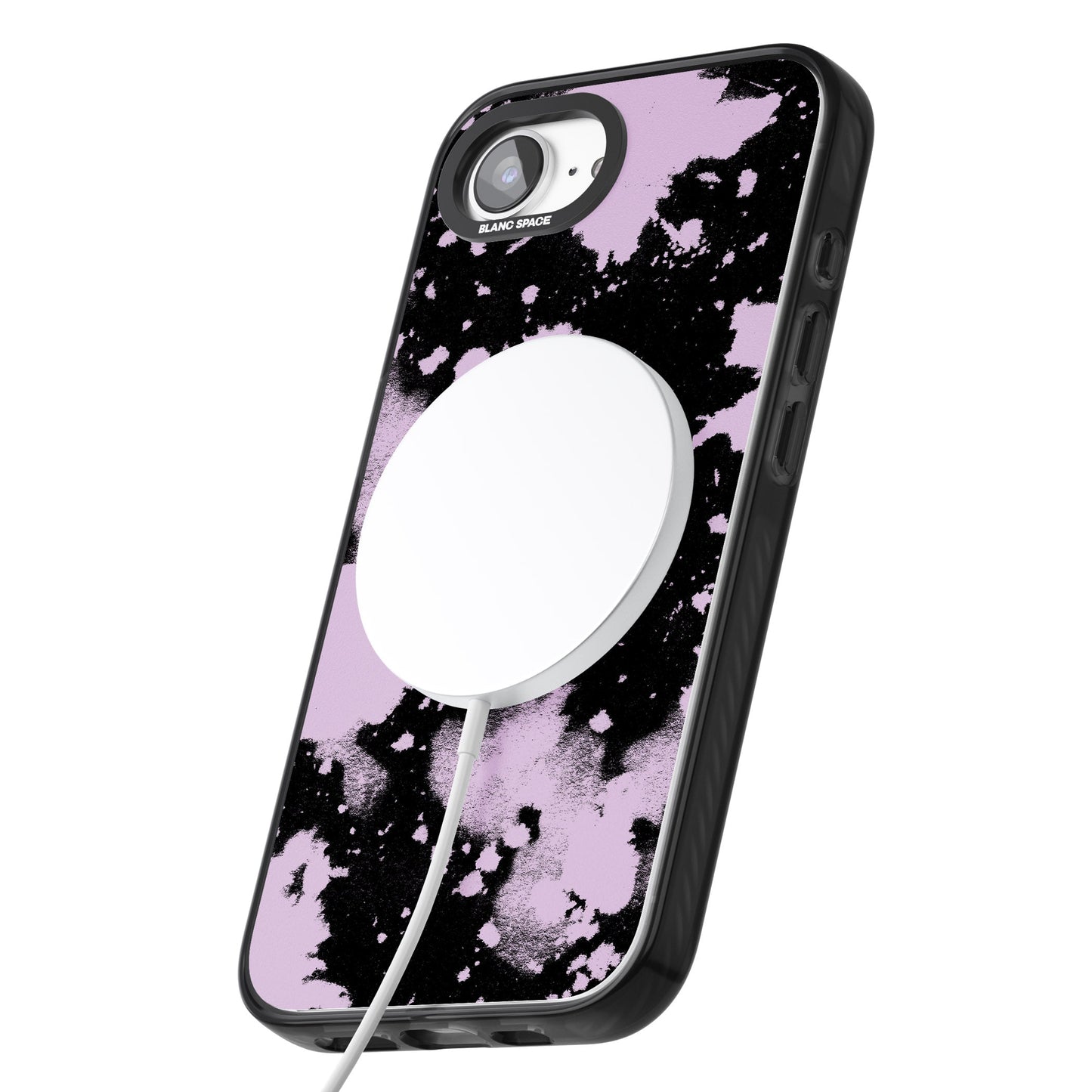 Pink & Black Acid Wash Tie Dye