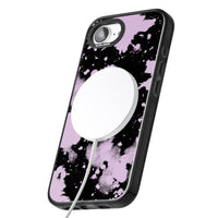 Pink & Black Acid Wash Tie Dye