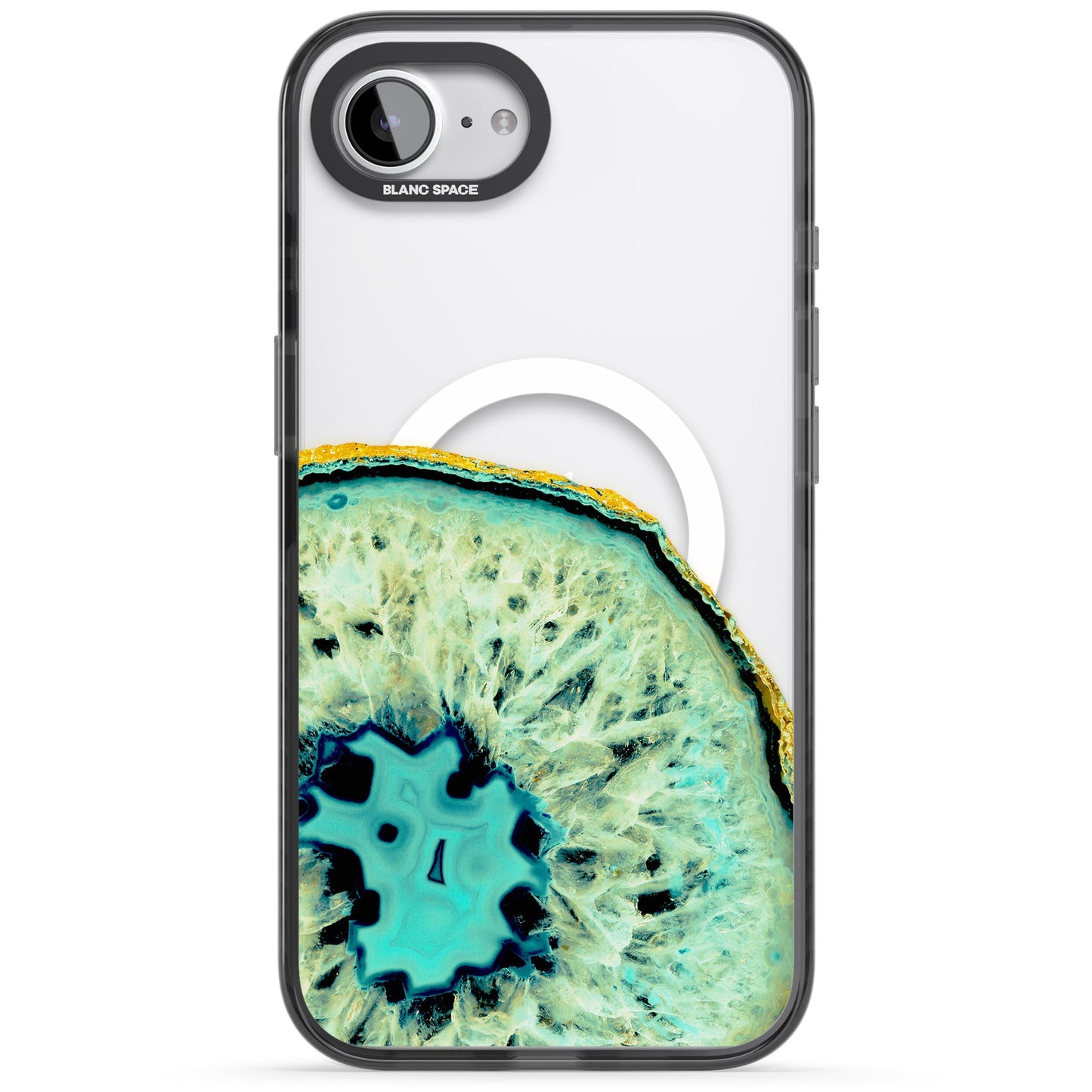 Géode turquoise en cristal