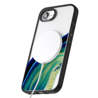 Grüne und blaue Smaragd-Geode