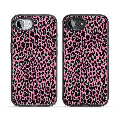 Rosa & Grüner Leopard