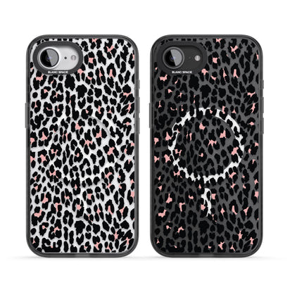 Rosa Leopardenmuster