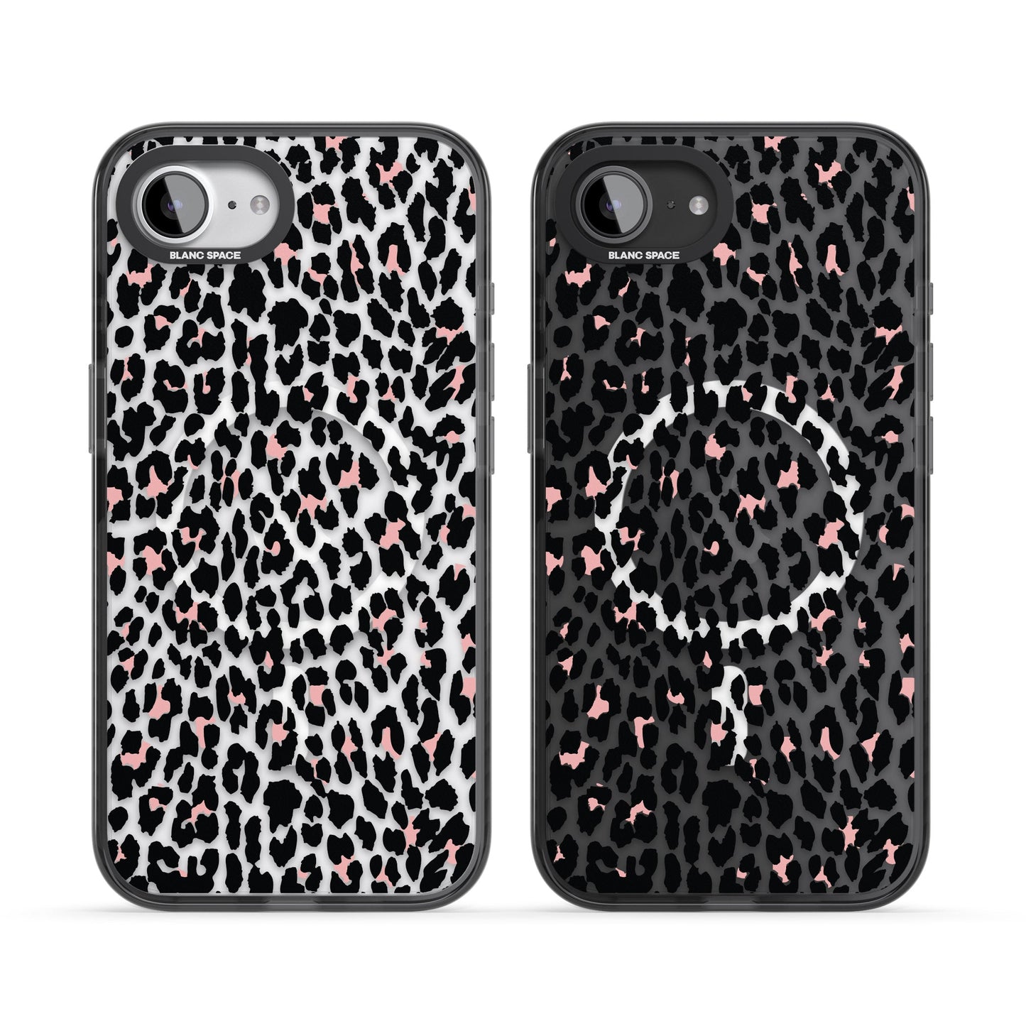 Rosa Leopardenmuster