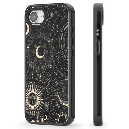 Soleil cosmique et symboles du zodiaque