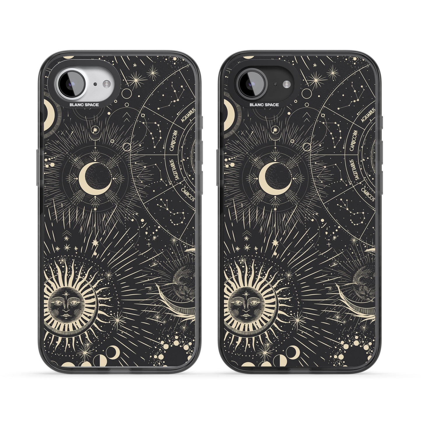 Soleil cosmique et symboles du zodiaque